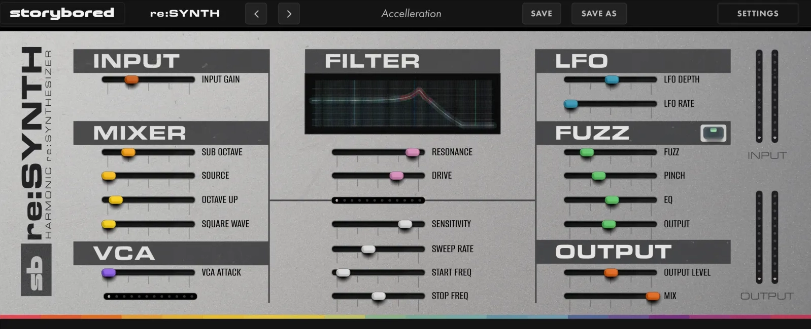 re:SYNTH Plugin Interface